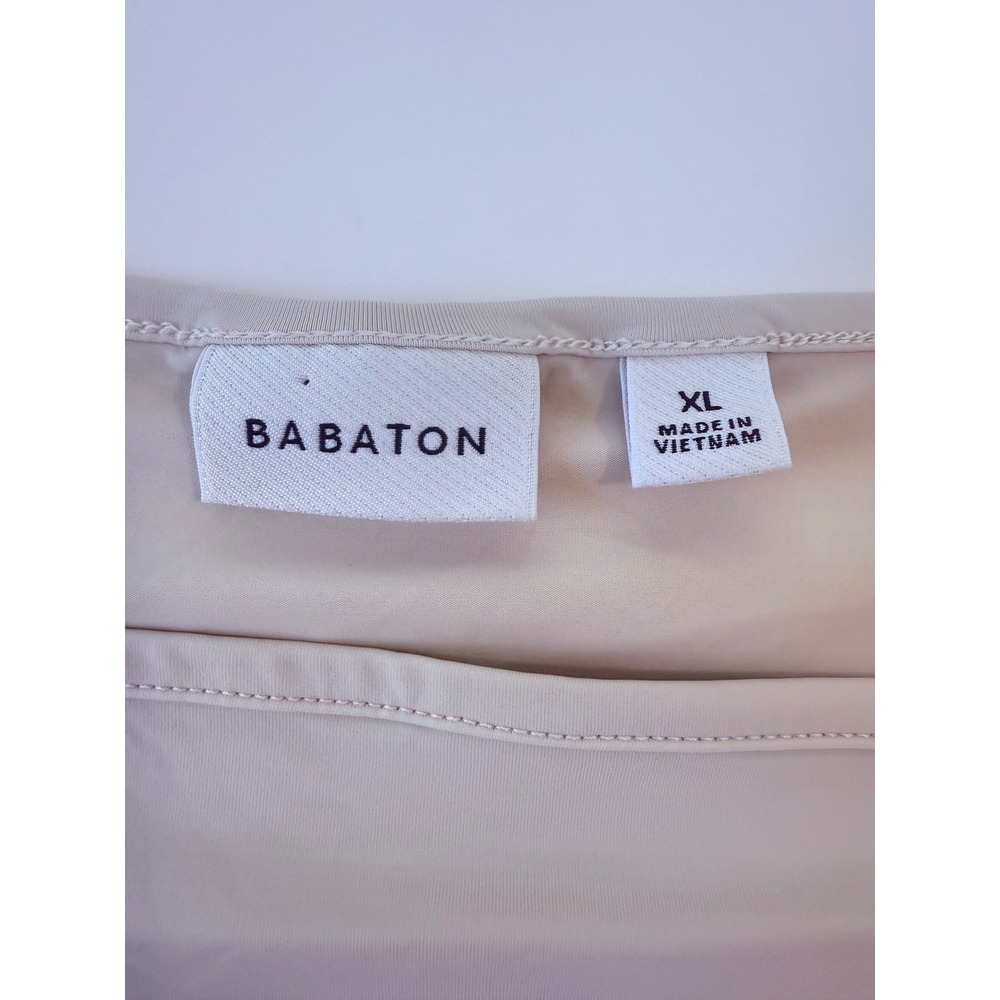 Aritza Babaton Womens Long Sleeve Top‎ Size XL Square Neckline Lightweight - Picture 7 of 9